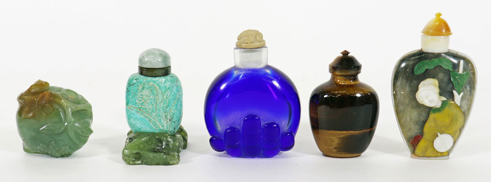 (5) CHINESE SNUFF BOTTLES (1 of 4)