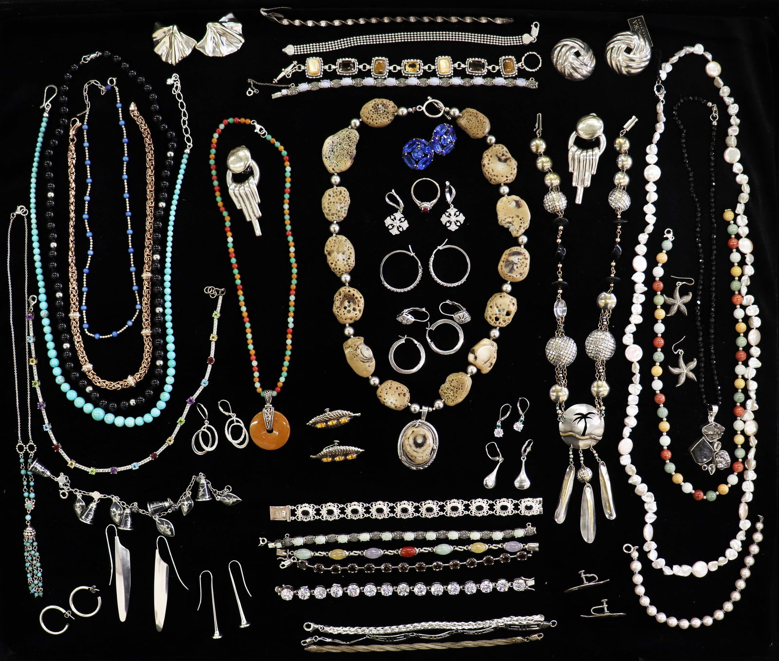 STERLING SILVER GEMSTONE JEWELRY COLLECTION (1 of 4)