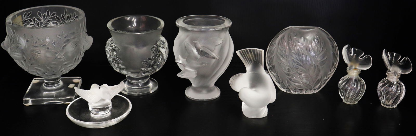 German Nordbohm Crystal Vase Green/clear