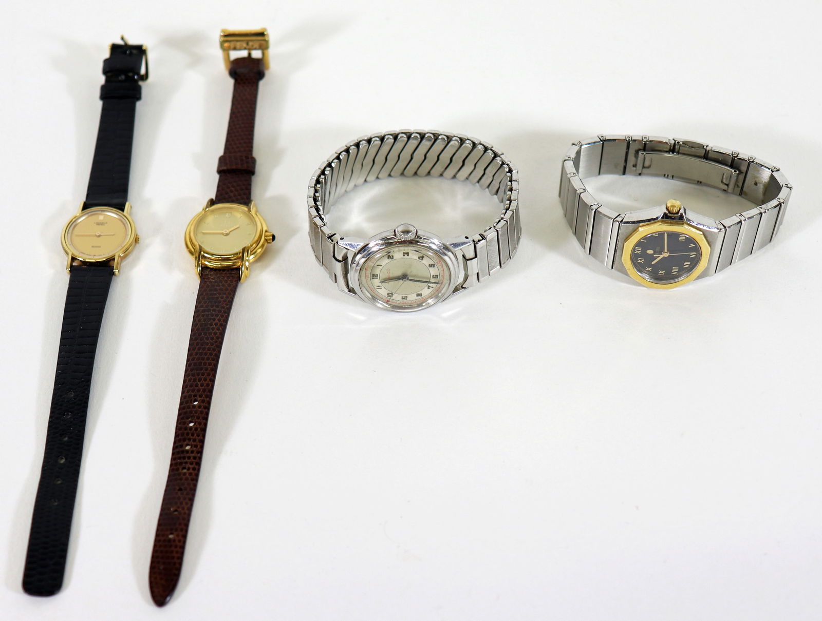 (4) VINTAGE WATCHES - CONCORD,MOVADO, FENDI,SEIKO (1 of 3)