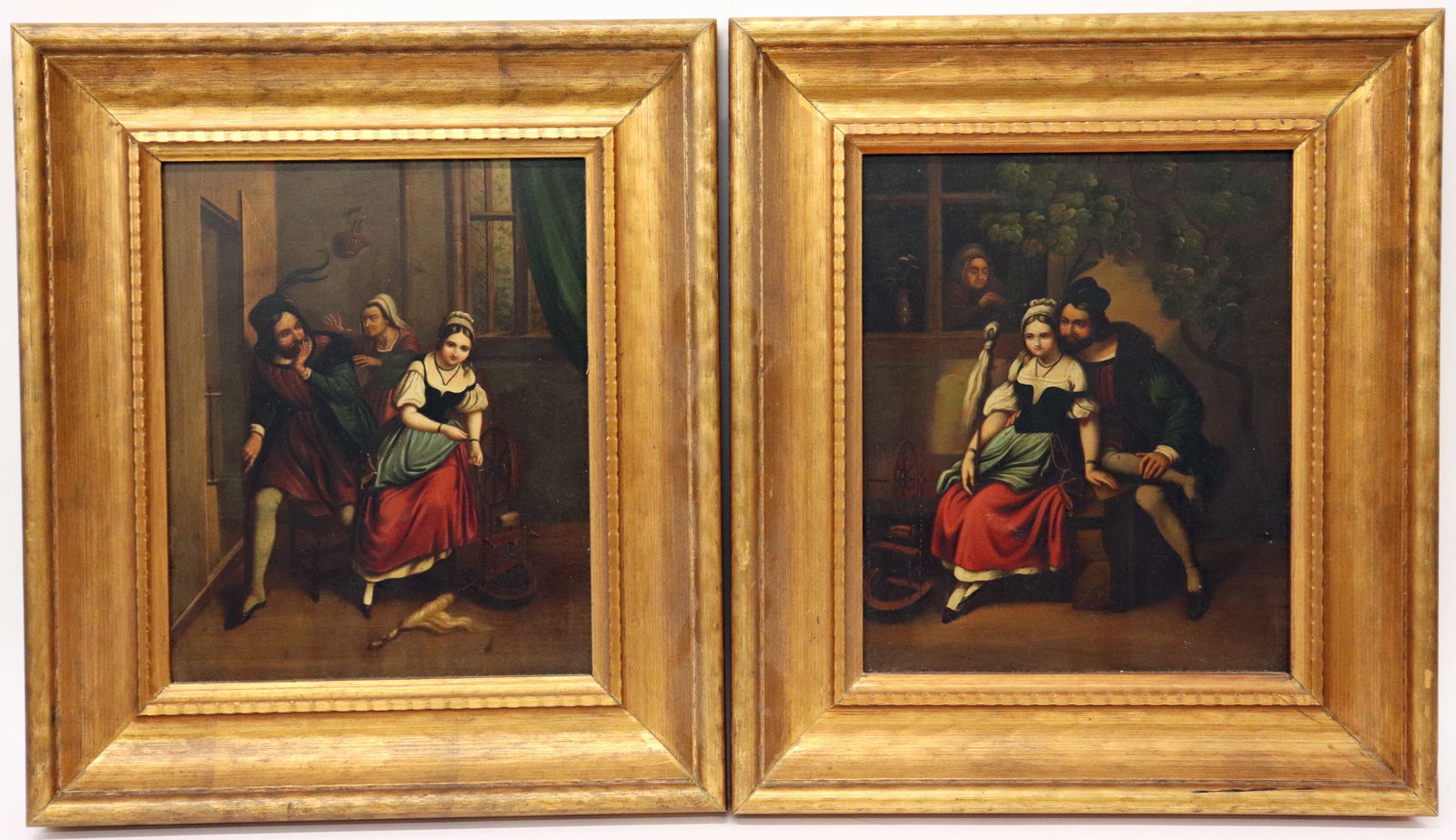 (2) ANTIQUE DUTCH / EUROPEAN PAINTINGS (1 of 6)