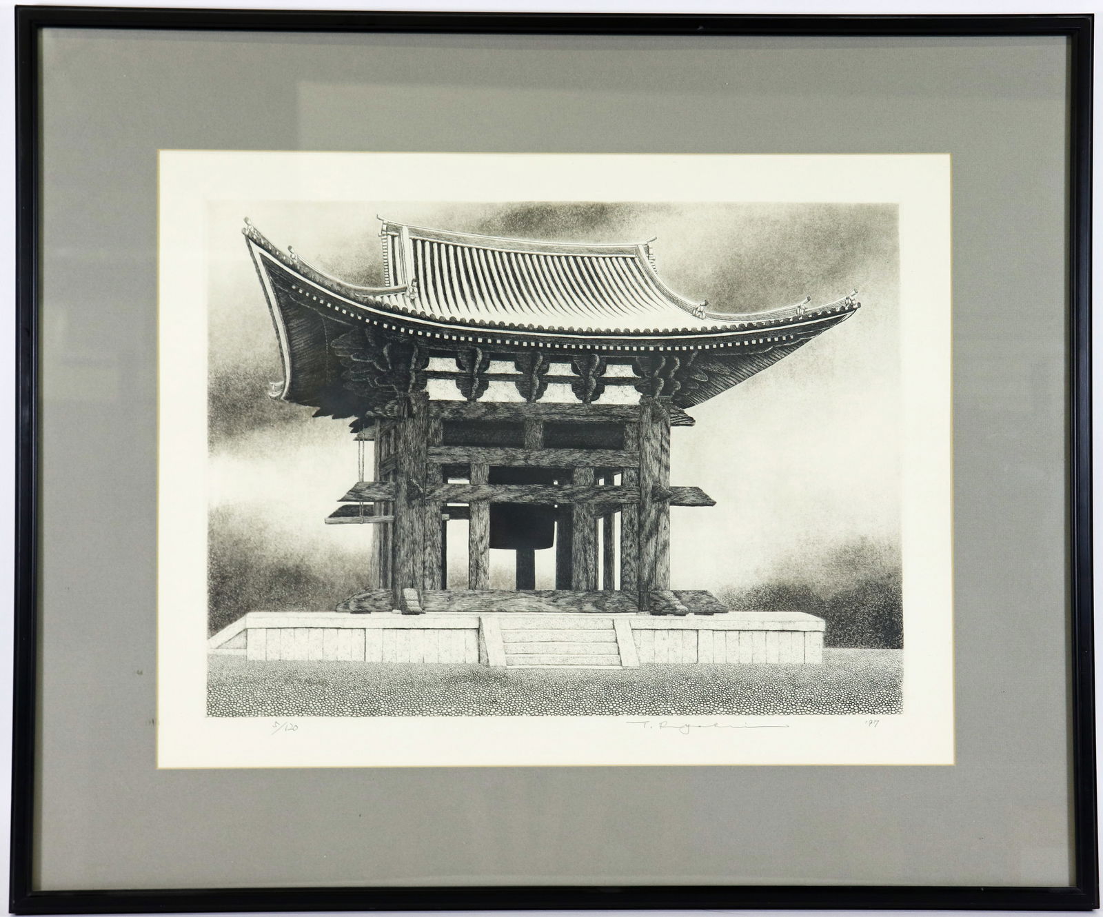TANAKA RYOHEI TEMPLE BELL TODAI-JI TEMPLE (1 of 2)