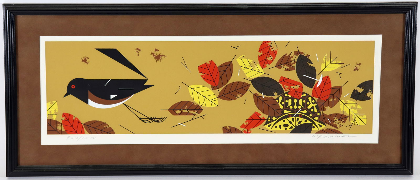 CHARLEY HARPER BOX TURTLE SERIGRAPH (1 of 4)