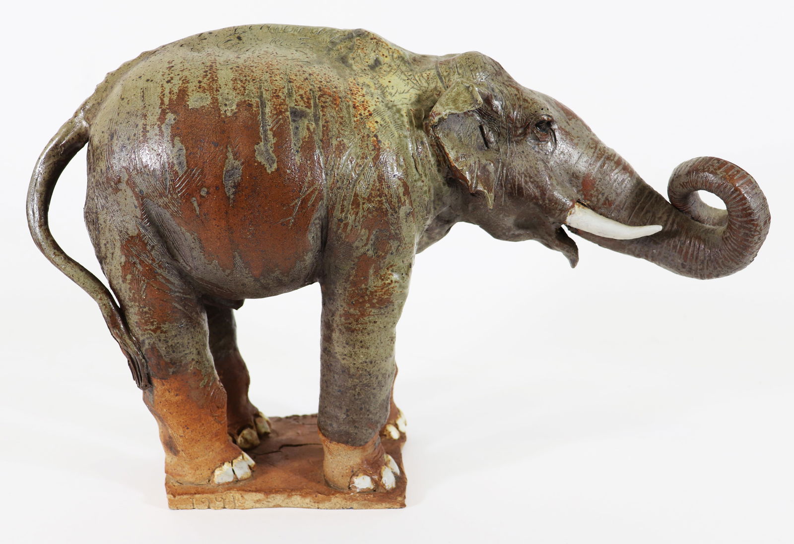 GUSTAF MILLER ELEPHANT SCULPTURE (1 of 6)
