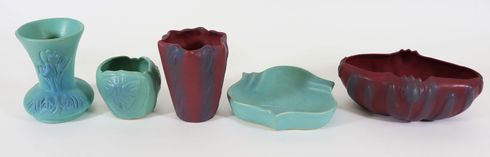 (5) VAN BRIGGLE POTTERY PIECES (1 of 5)