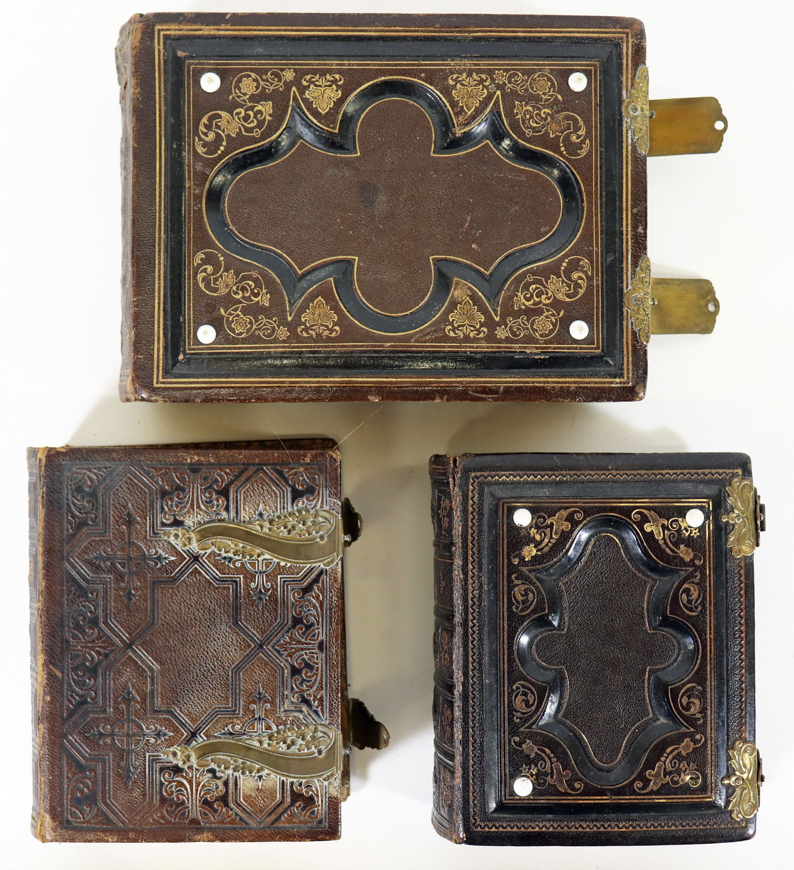 (3) VICTORIAN ERA PHOTO ALBUMS (1 of 5)