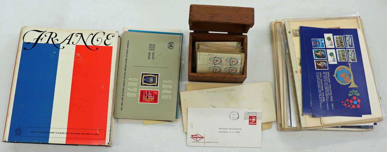 UNITED STATES, FRANCE AND INTERNATIONAL STAMPS (1 of 4)