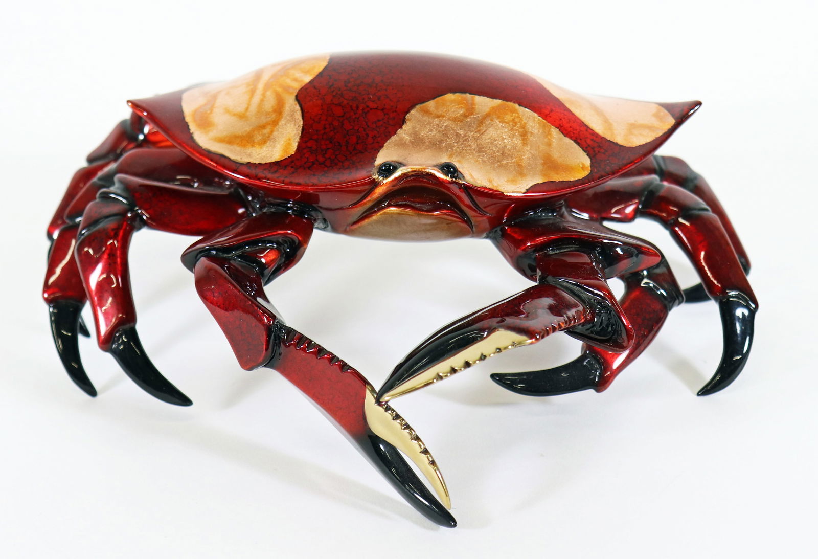 BRIAN ARTHUR BRONZE DUNGENESS CRAB SCULPTURE (1 of 5)