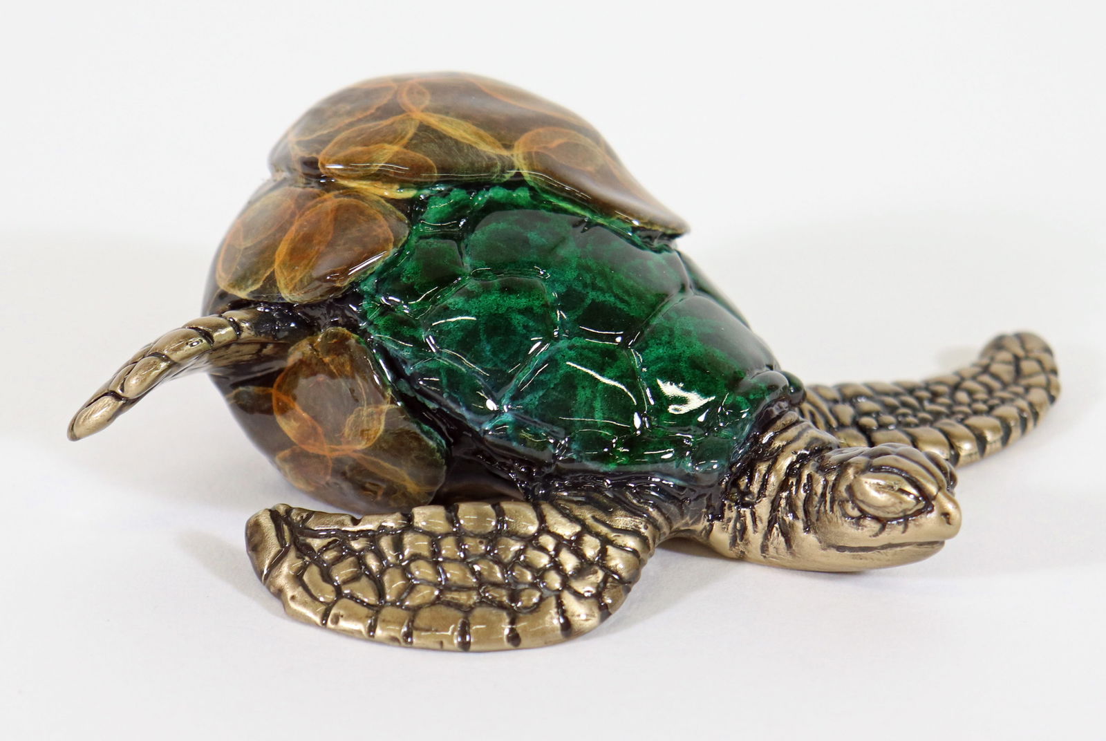 JOSEPH QUILLAN ARTIST PROOF SEA TURTLE "CRASHER" SCULPTURE (1 of 5)