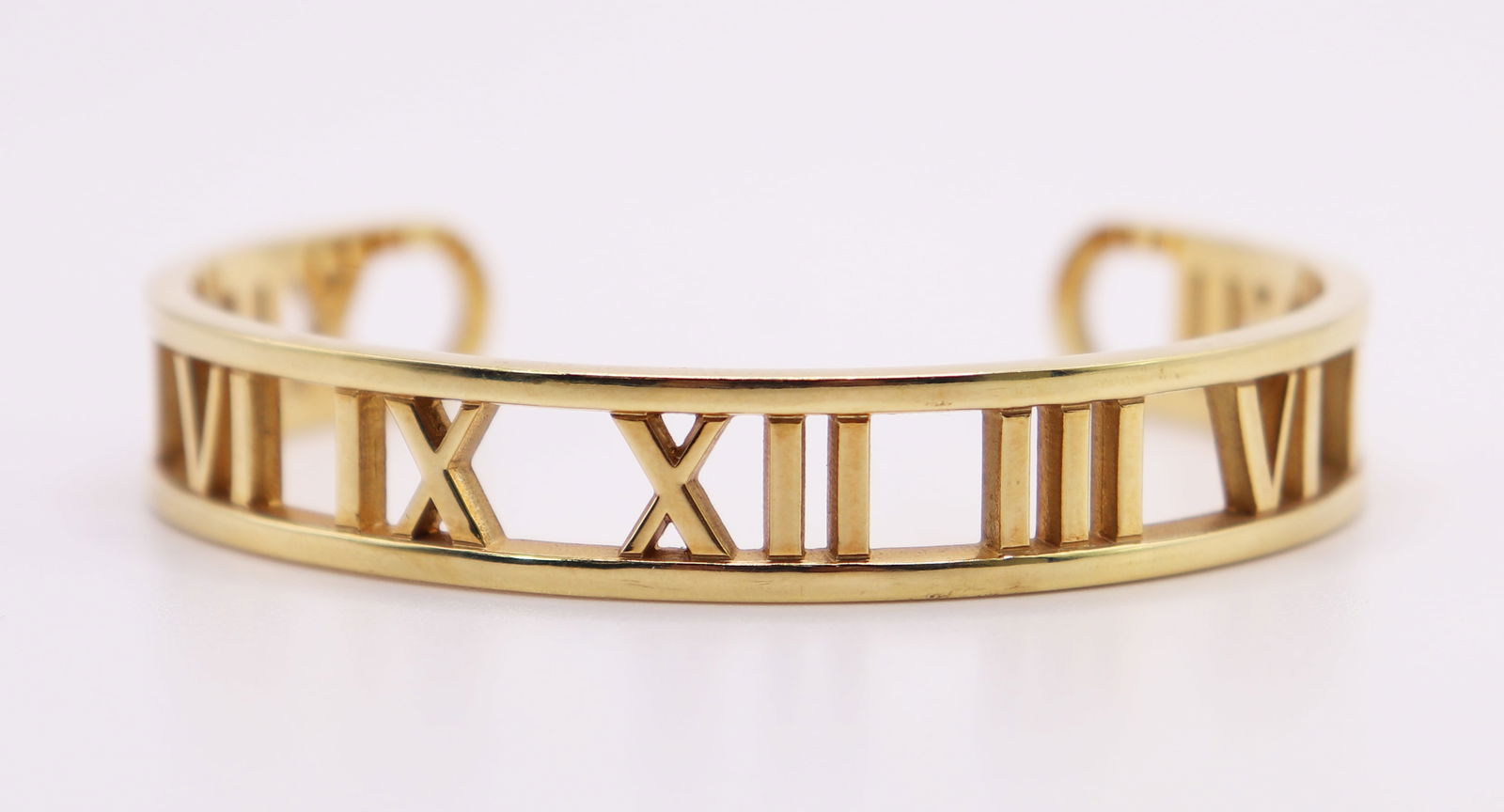 18K TIFFANY & CO ATLAS CUFF BRACELET (1 of 4)