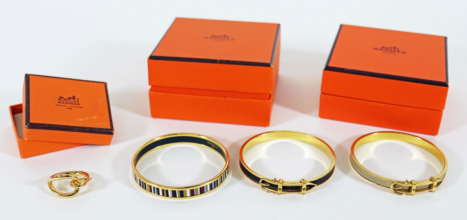 HERMES JEWELRY COLLECTION - BRACELETS & RING (1 of 3)