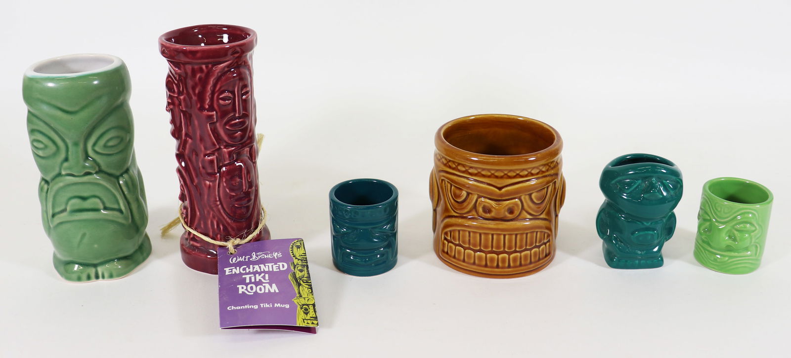 DISNEY ENCHANTED TIKI ROOM MUGS & ACCOUTREMENTS (1 of 3)
