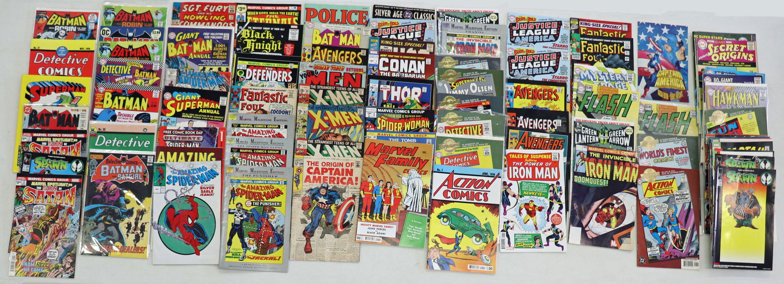 (93) SUPERHERO COMIC BOOK REPRINTS & FACIMILES (1 of 5)