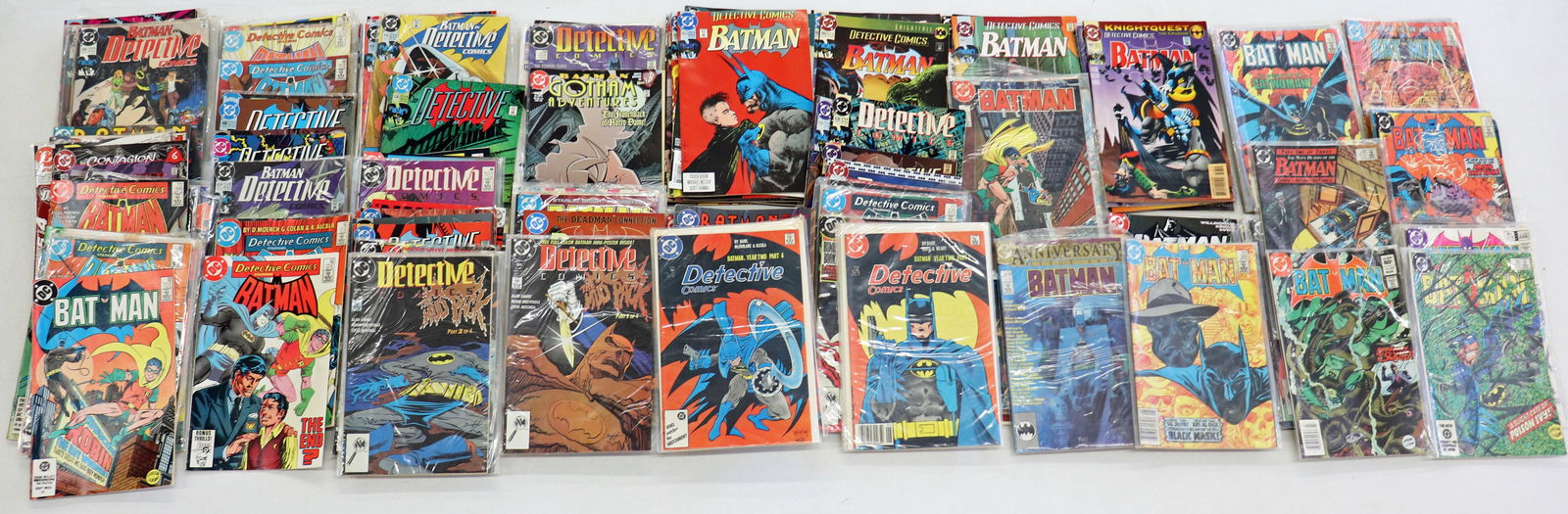 (185) COPPER AGE COMICS - DETECTIVE DC BATMAN (1 of 6)