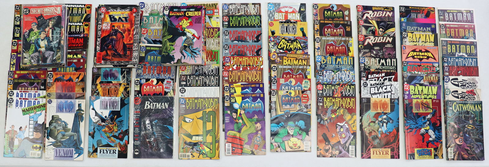 (145) DC COMIC BOOKS BATMAN / ROBIN / CATWOMAN LOT (1 of 7)