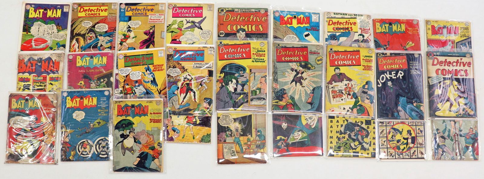 (28) RARE GOLDEN AGE COMIC BOOK LOT 10c - 25c (1 of 8)