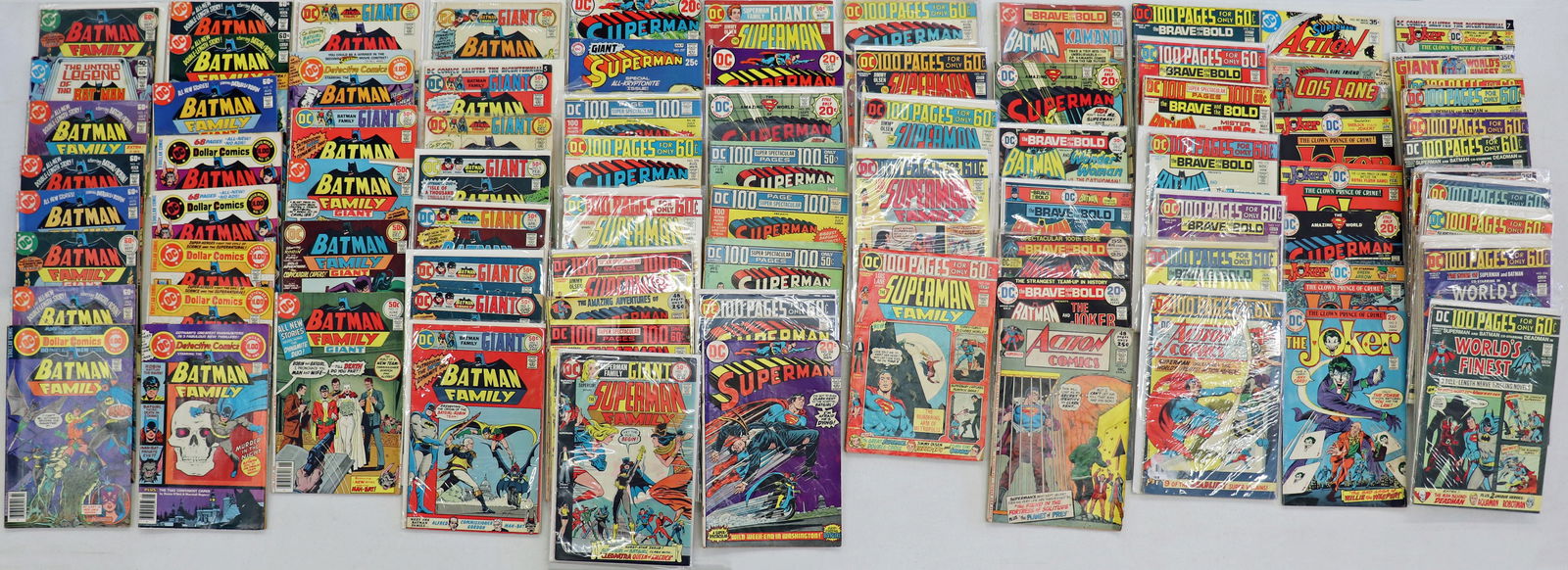 (88) DC COMIC BOOKS - BRONZE AGE SUPER HEROES (1 of 4)