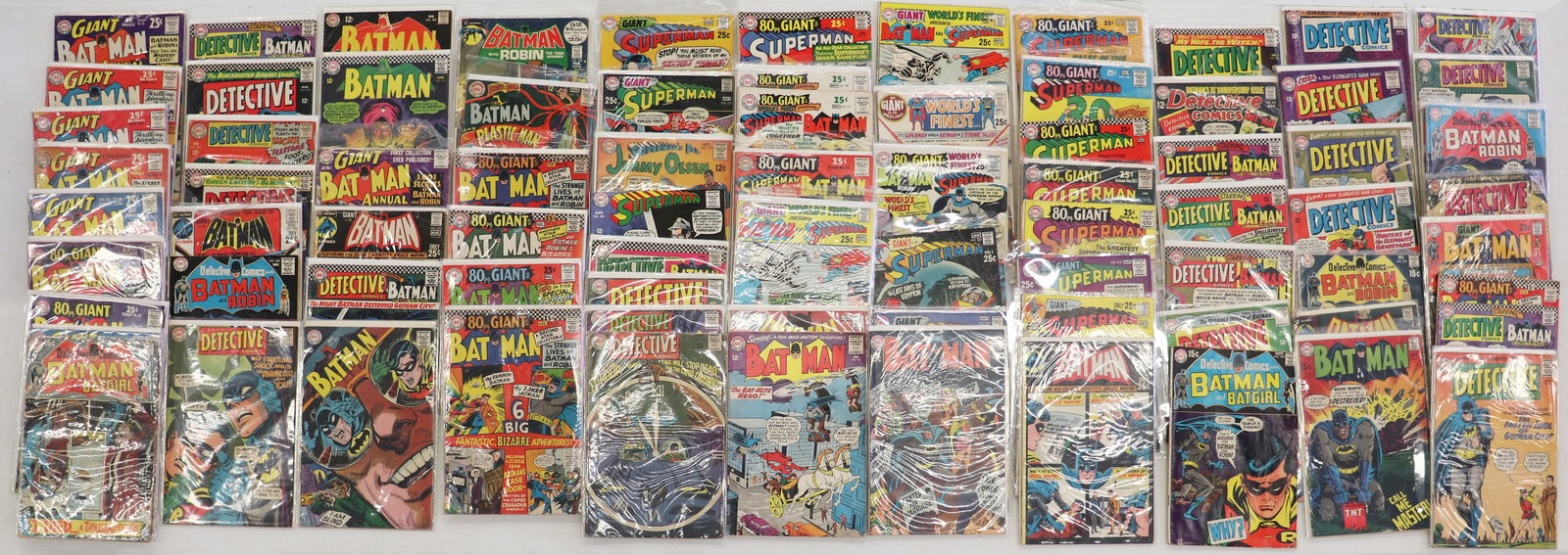 (77) DC COMIC BOOK SILVER AGE BATMAN & MORE LOT (1 of 5)
