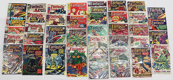 (38) MARVEL COMICS FANTASTIC FOUR - SILVER AGE LOT (1 of 5)