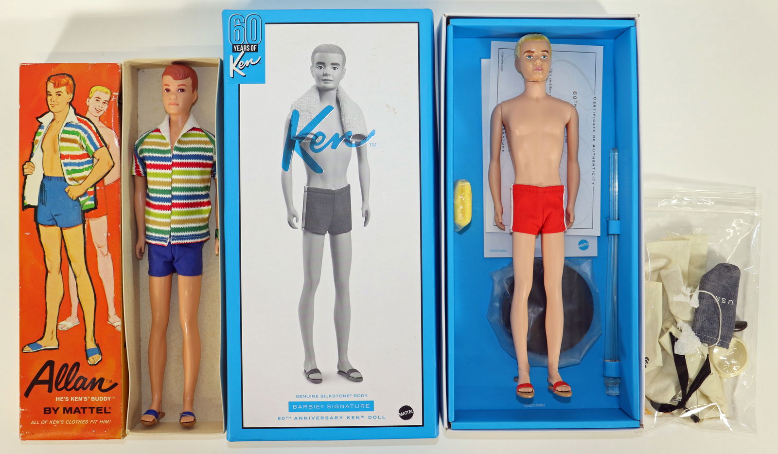 MATTEL BARBIE DOLLS - ALLAN & KEN (1 of 2)