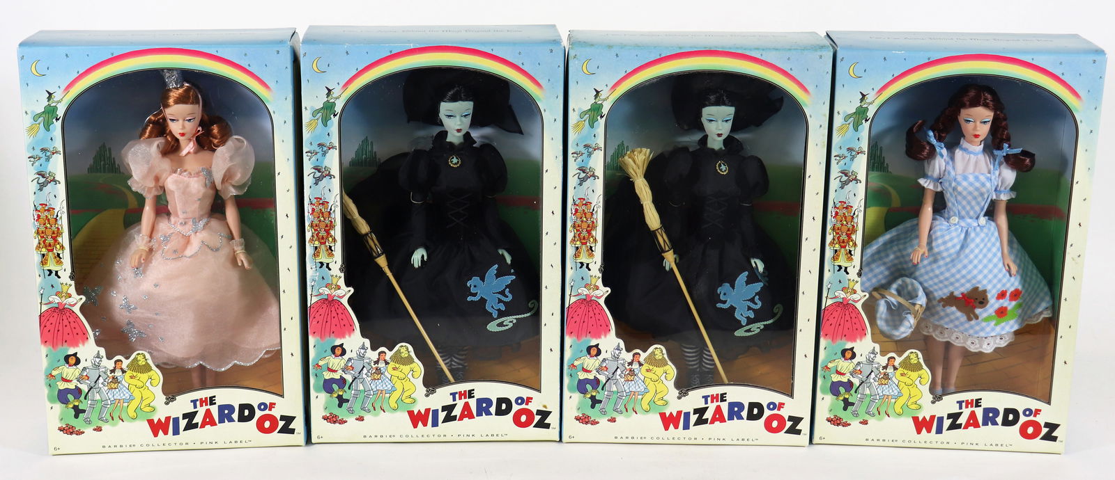 (4) BARBIE DOLLS - WIZARD OF OZ - MATTEL (1 of 1)