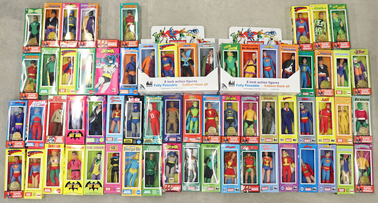 (80) WORLDS GREATEST HEROES, FIGURES TOY, MEGO (1 of 5)
