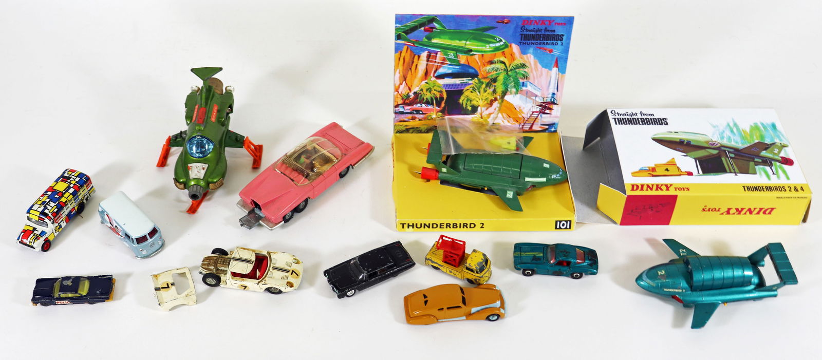 ☆DINKY TOYS サンダーバード 2&4 ☆DINKY TOYS サンダーバード 2&4 DINKY TOYS Retro Hobby