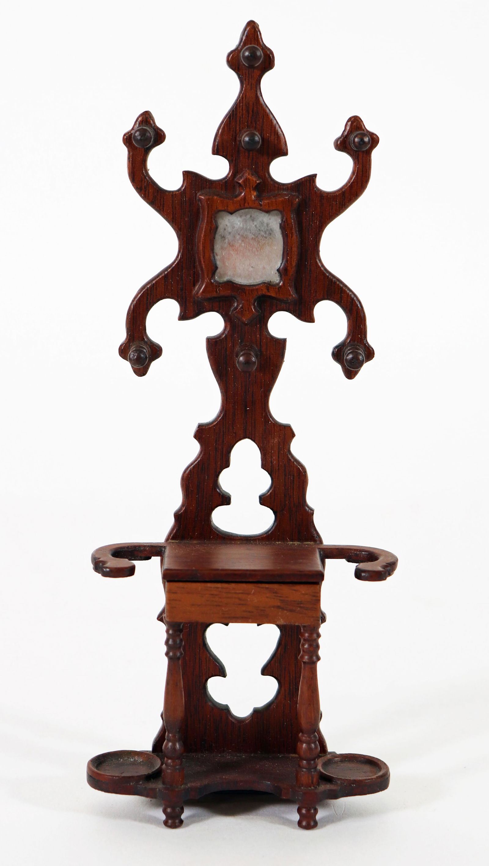 BETTY VALENTINE DOLLHOUSE VICTORIAN HALL TREE (1 of 2)