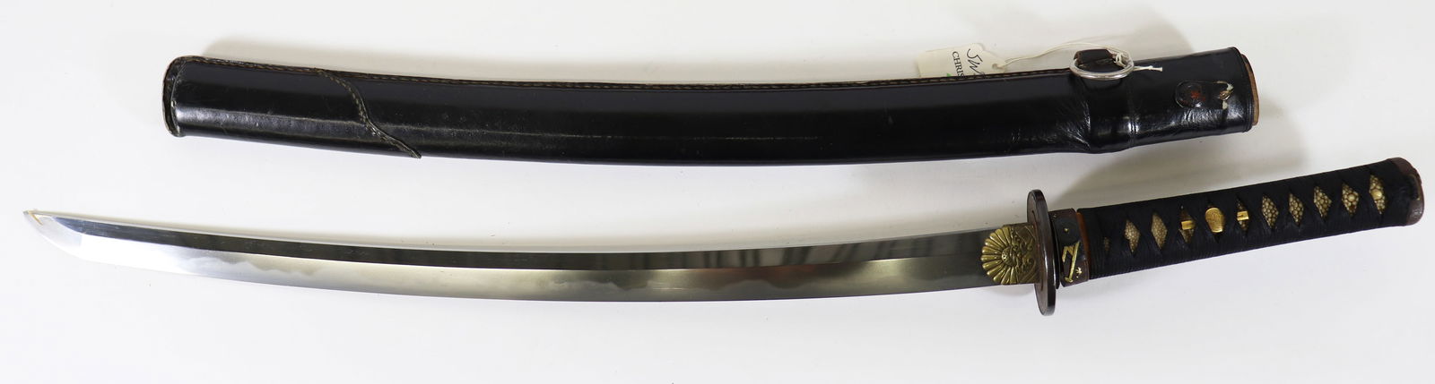 JAPANESE WAKIZASHI SAMURAI SWORD - SIGNED (1 of 6)