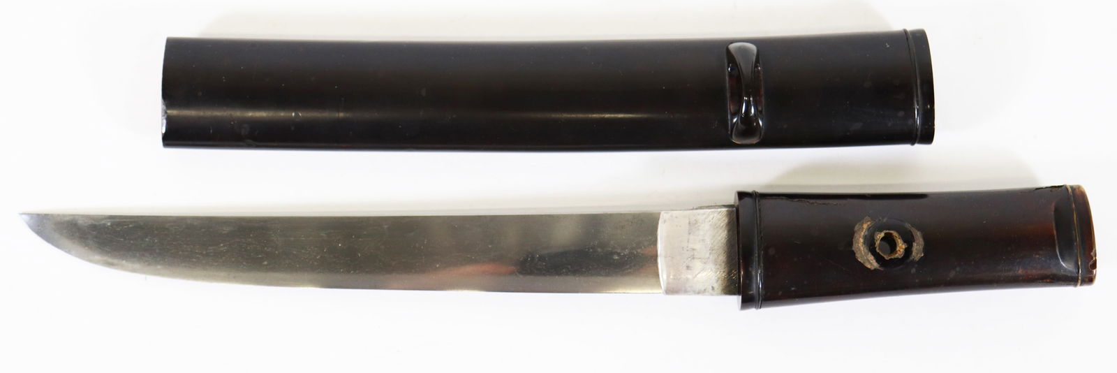 JAPANESE SAMURAI TANTO DAGGER - SIGNED (1 of 6)