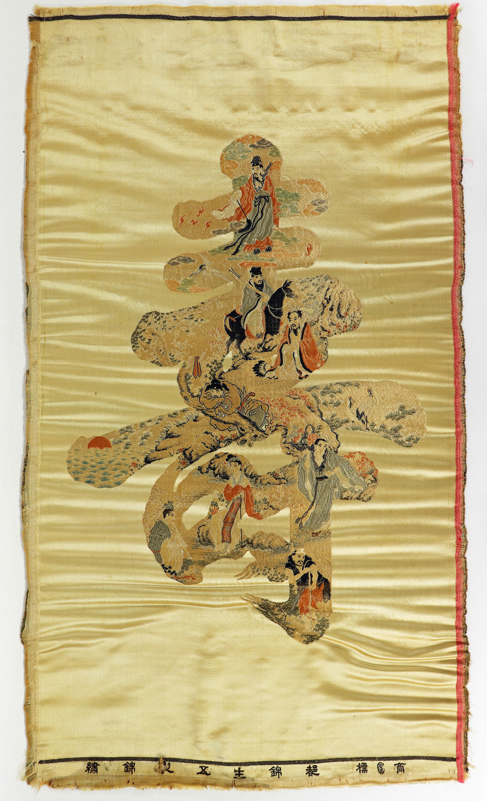 CHINESE SILK TAPESTRY (1 of 3)