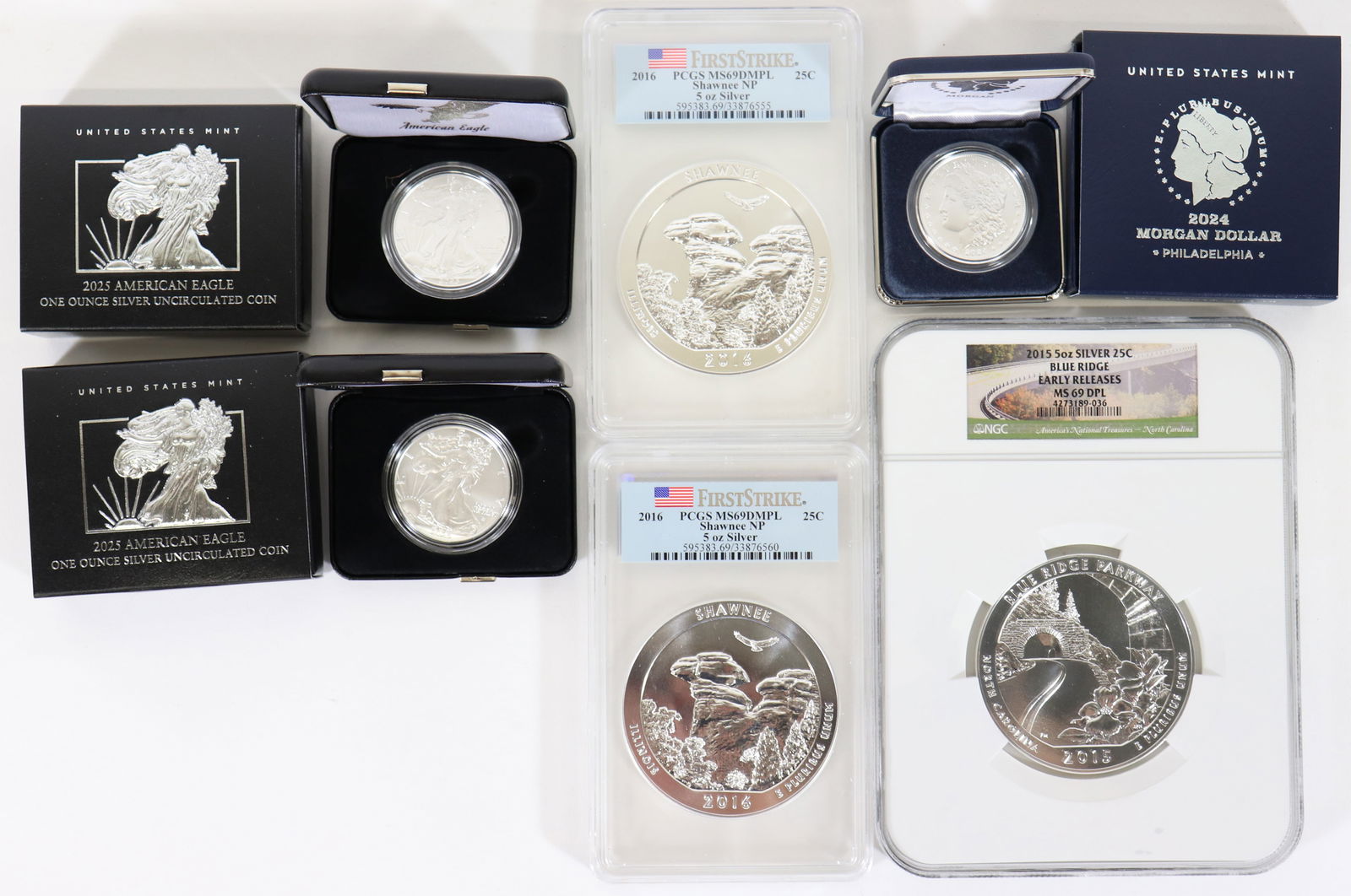 U.S. SILVER COINS, DOLLARS, & MORE COLLECTION (1 of 4)