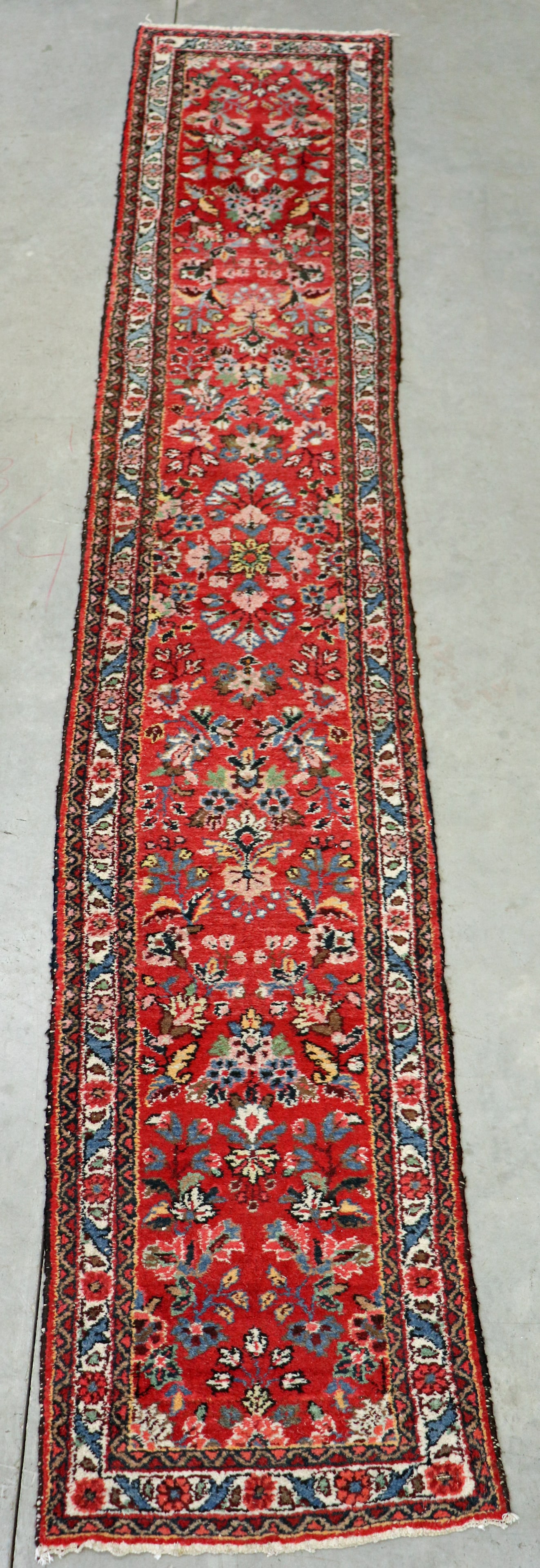 PERSIAN WOOL RUNNER RUG 132" x 24" (1 of 2)