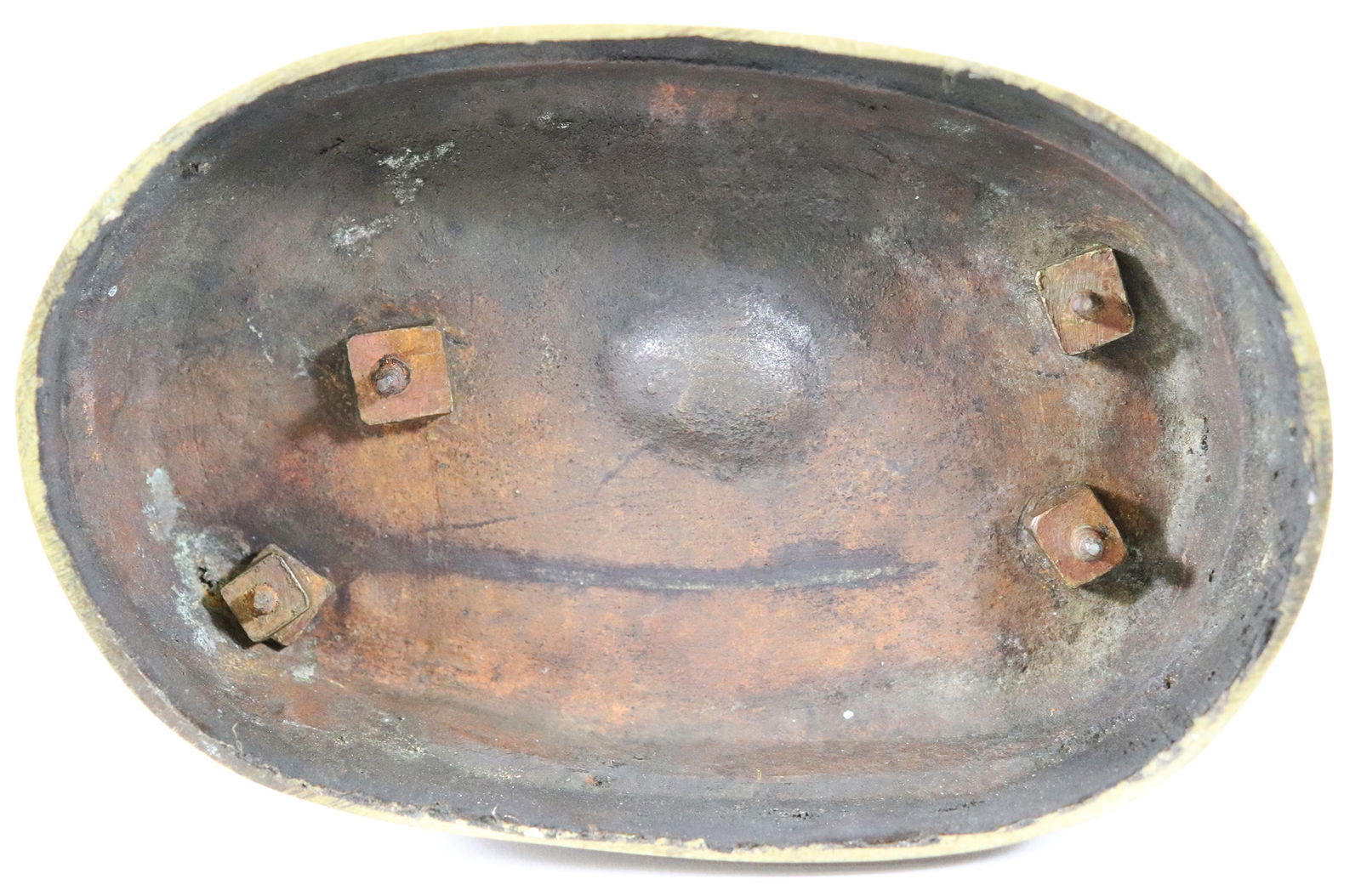 TWO BOYS RIVALROUS POSE BRONZE - 4