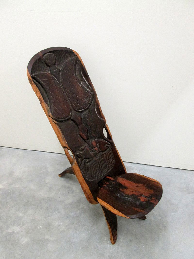 AFRICAN BIRTHING CHAIR Jun 01, 2013 Vero Beach Auction in FL