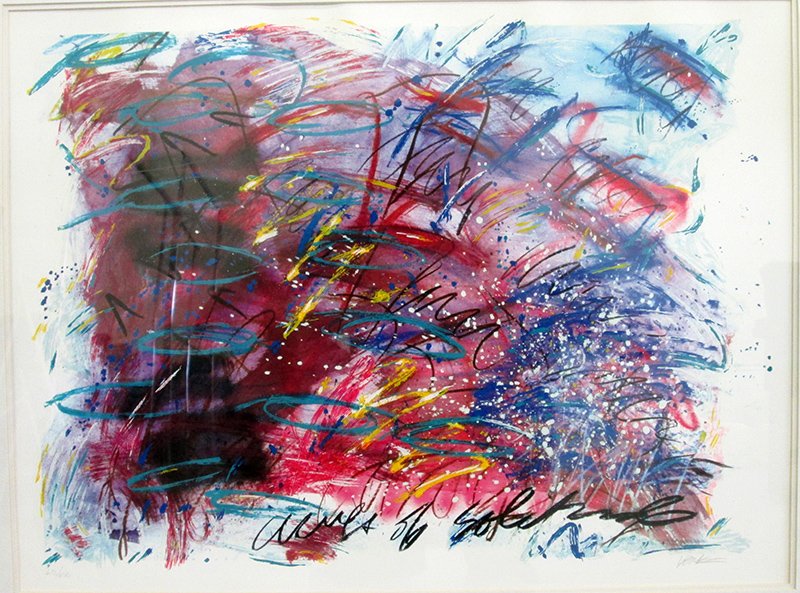 TIM YANKE SIGNED LITHOGRAPH: Signed lower right and #'d 612/650. Measures 23" x 17"