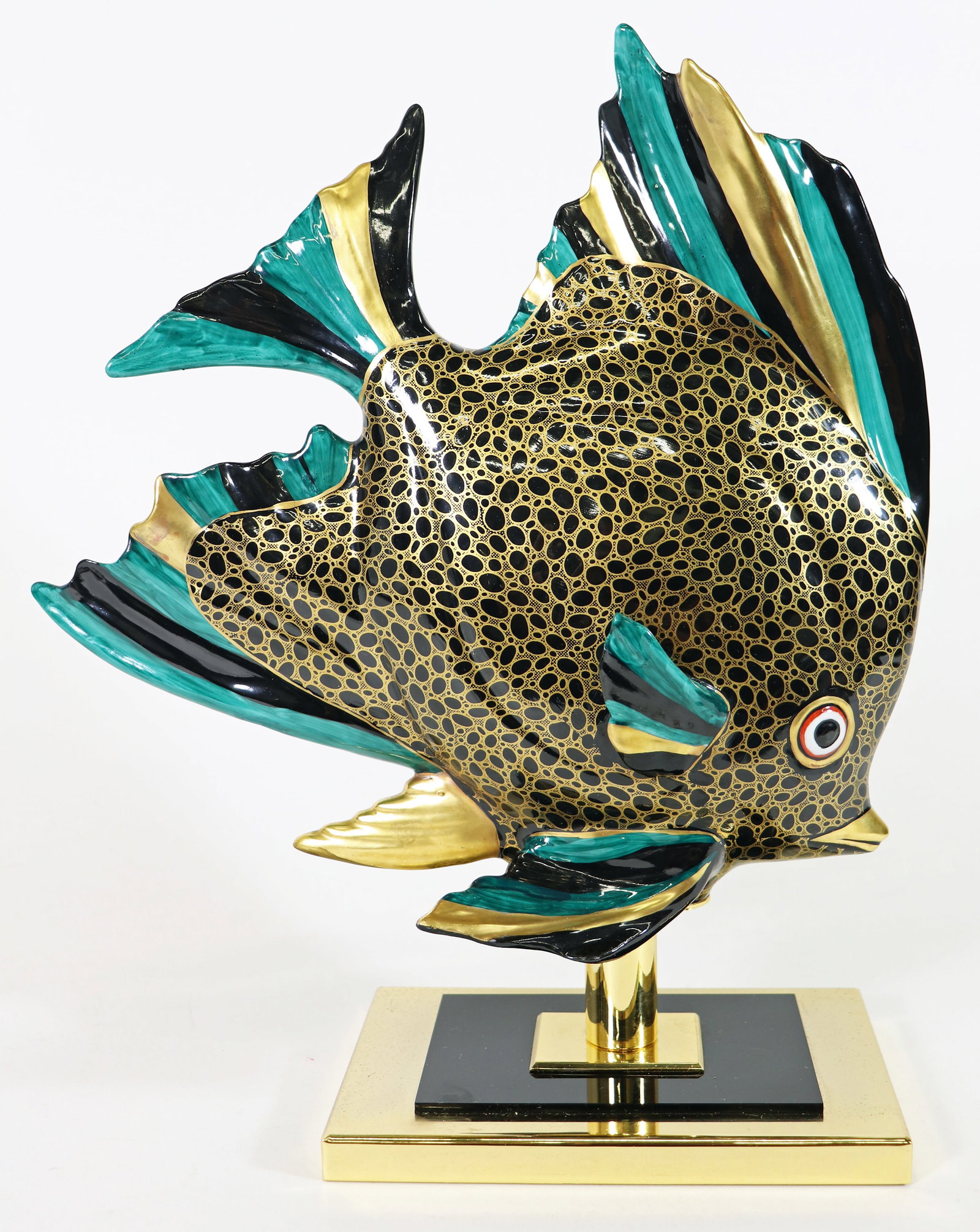 MANIFFATURA ARTISTICA PORCELAIN FISH SCULPTURE (1 of 4)