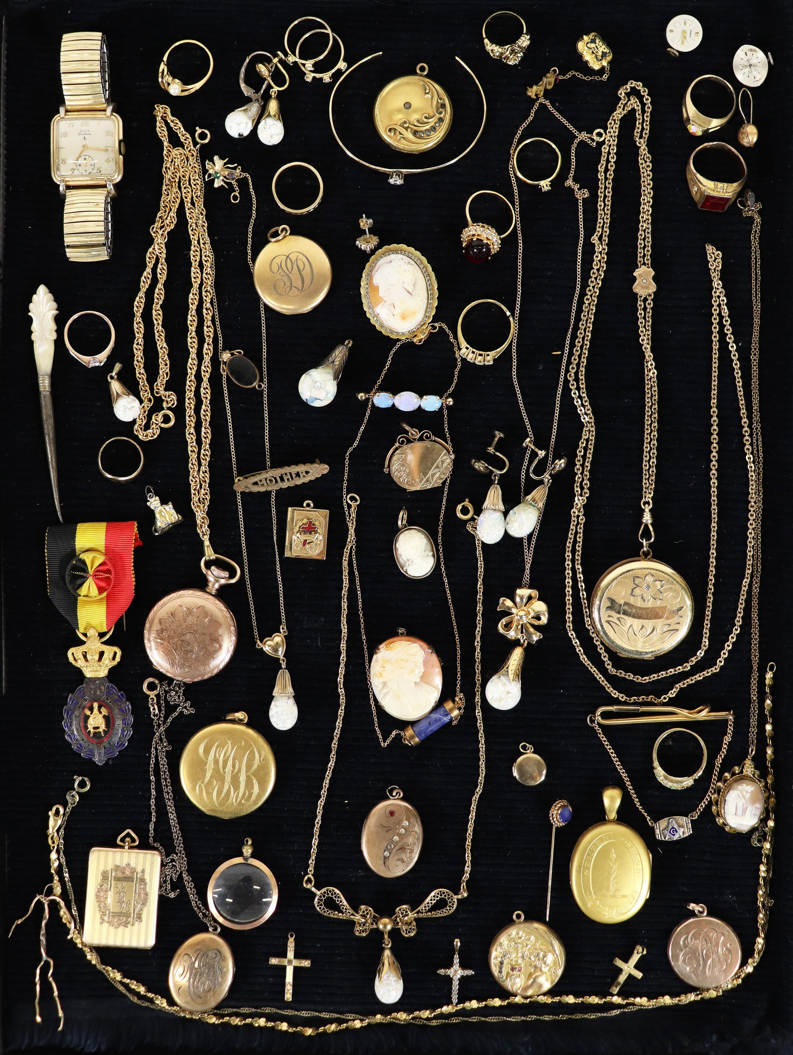 VINTAGE VICTORIAN GOLD FILLED JEWELRY & MORE (1 of 4)