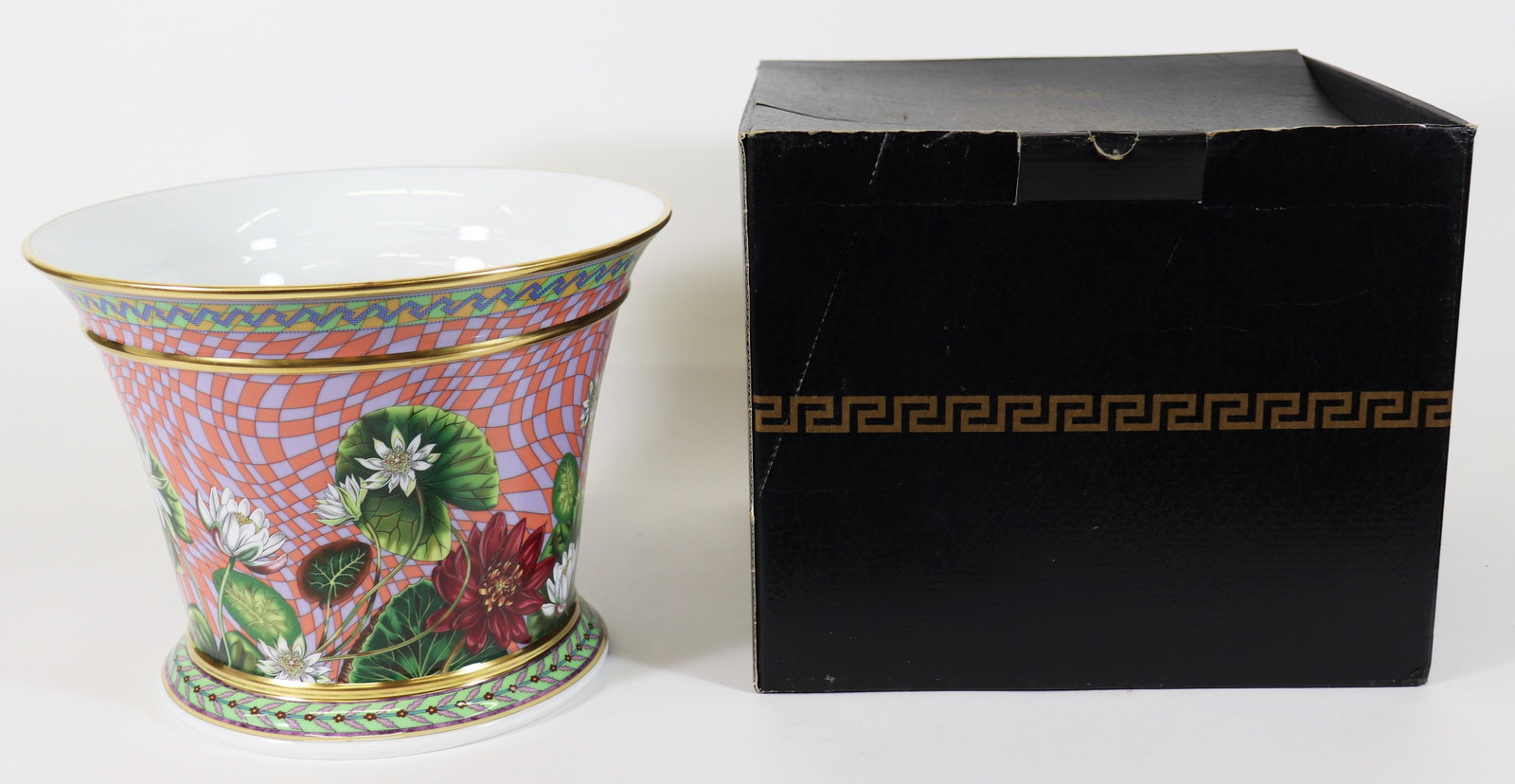 ROSENTHAL VERSACE TROPICAL WONDERLAND VASE 7.75" (1 of 1)