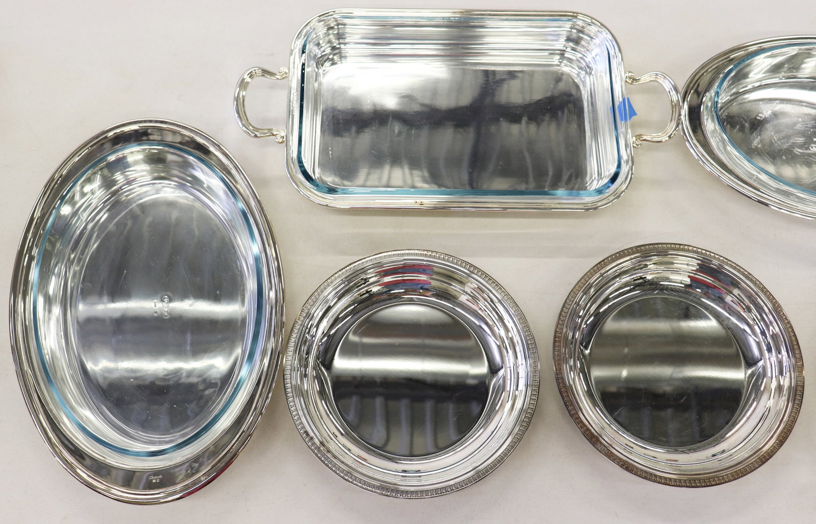 (6) ASSORTED CHRISTOFLE SERVING DISHES - 3