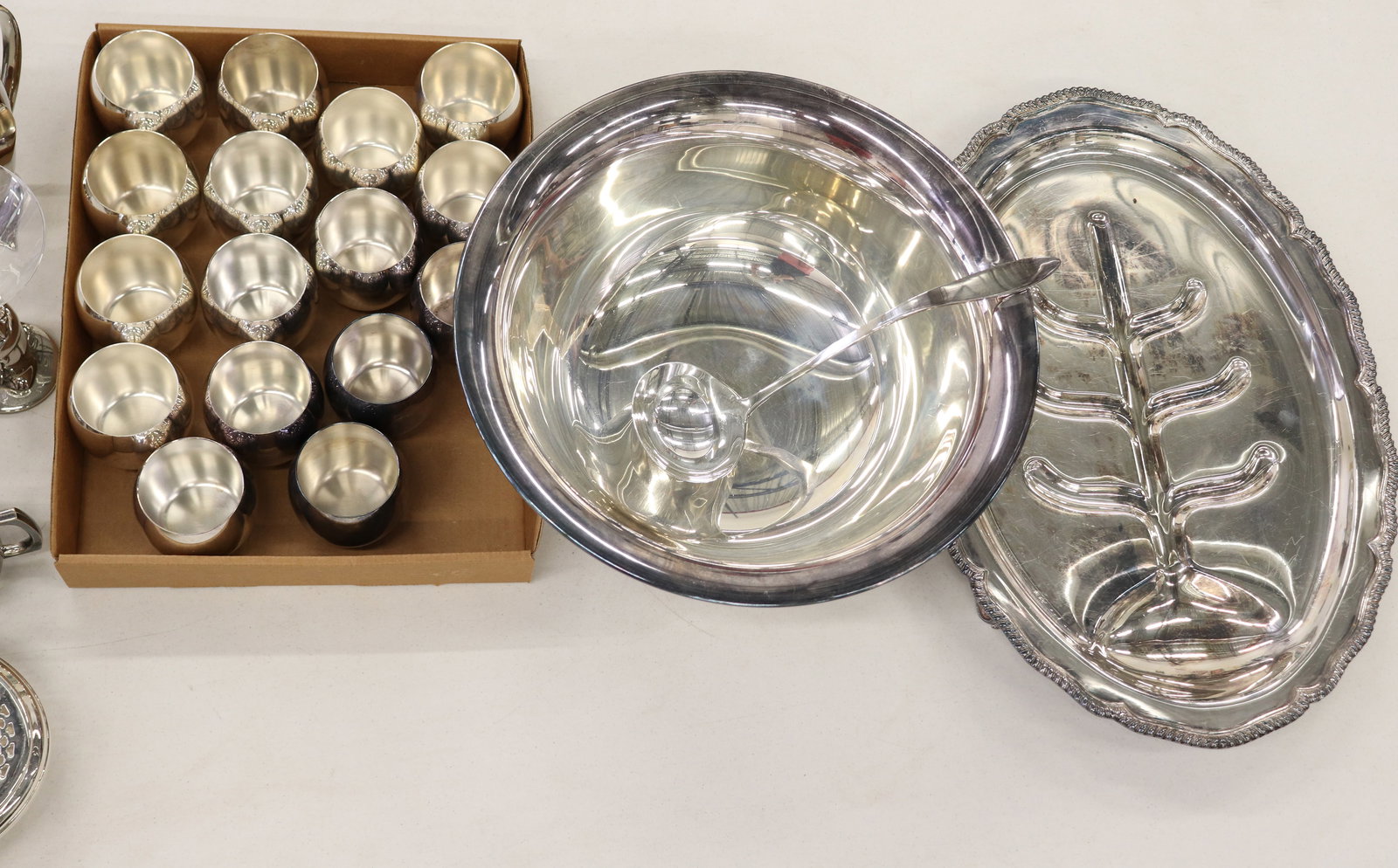 ASSORTED SILVERPLATE COLLECTION - 3