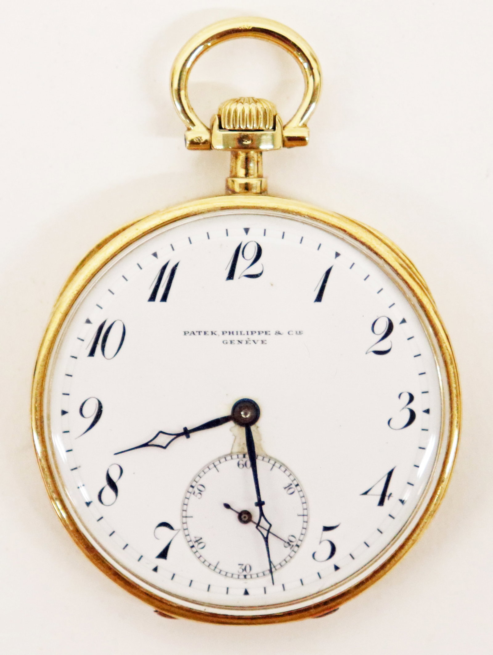 PATEK PHILIPPE & CO 18K GOLD POCKET WATCH (1 of 6)
