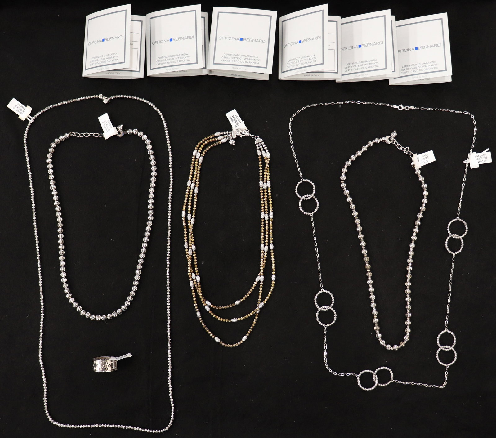 OFFICINA BERNARDI STERLING JEWELRY COLLECTION (1 of 4)