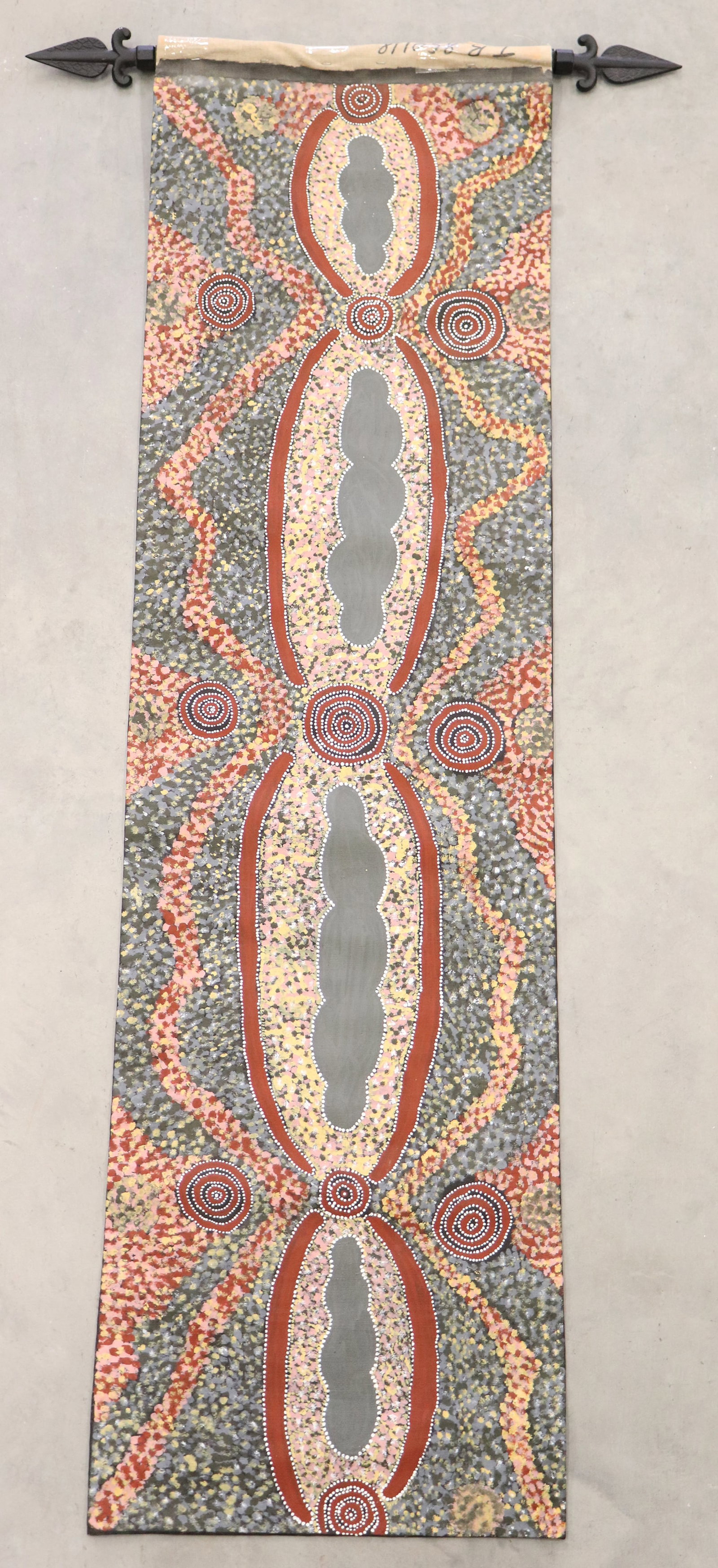 AUSTRALIAN ABORGINAL DOT PAINTING (1 of 4)