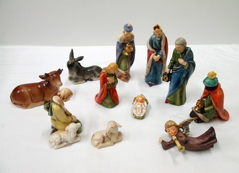 HUMMEL NATIVITY FIGURINES - Sep 28, 2013 | Vero Beach Auction in FL