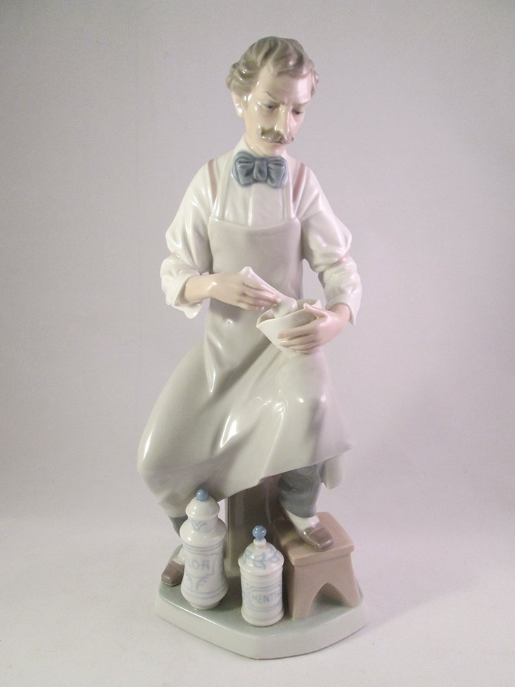 LLADRO PHARMACIST FIGURINE