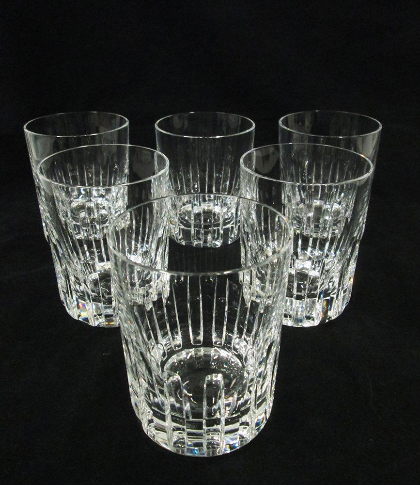 BACCARAT CRYSTAL ROTARY TUMBLER GLASSES