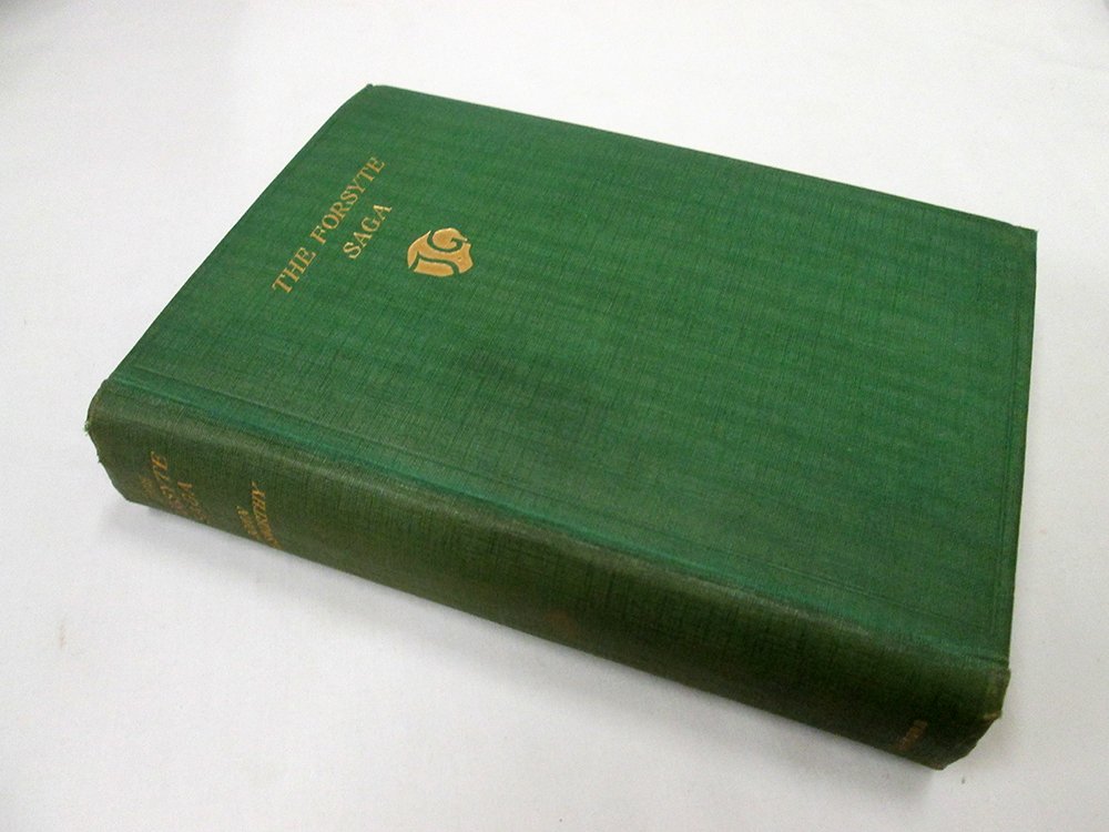 THE FORSYTHE SAGA BY JOHN GALLSWORTHY 1ST EDITION: London: William Heinemann c1922. In custom hard case cover. Provenance: Henderson Collection
