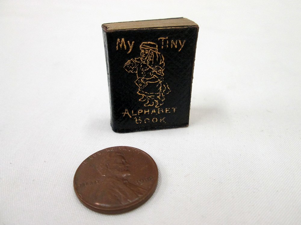 MINIATURE MY TINY ALPHABET BOOK: Tiny Alphabet of Animals miniature book. Glascow David Bryce & Son. Provenance: Robert Lloyd Henderson Collection