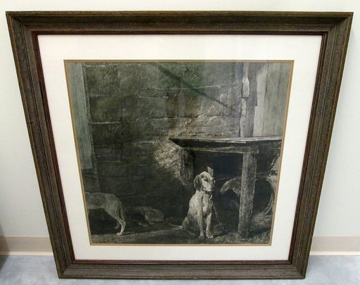 Andrew Wyeth Raccoon Collotype Print Jan 04 2014 Vero Beach Auction In Fl
